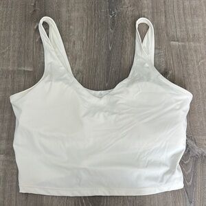 Elegant White Women's Bra Top